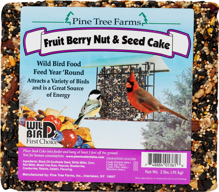 Fruit Berry Nut Seed Cake 2 lbs - 1361