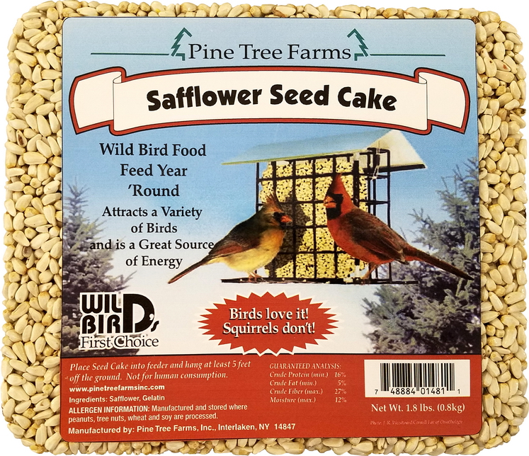 Safflower Seed Cake 1.8 lbs - 1481