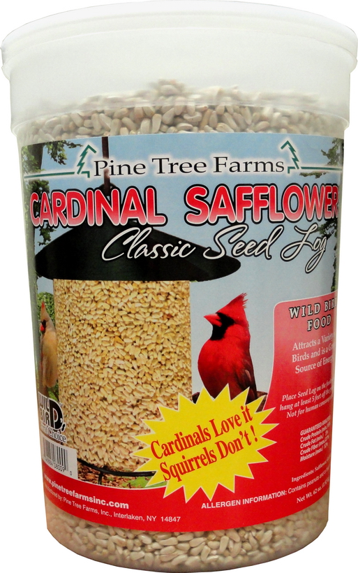 Cardinal Safflower Classic Seed Log 26 oz - 8008