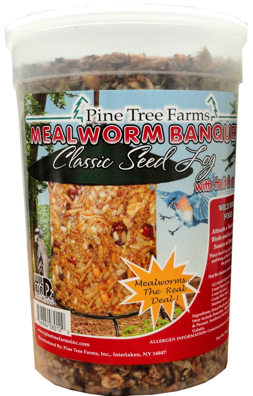 Mealworm Banquet Classic Seed Log 72 oz - 8011