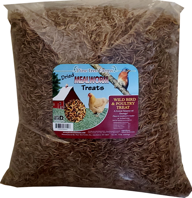 Dried Mealworm Treats 11lbs - 8044