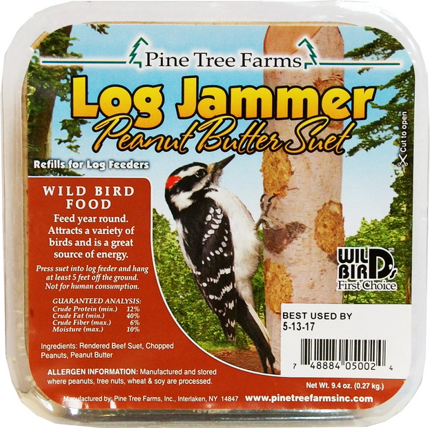 Log Jammers Peanut Suet - 5002