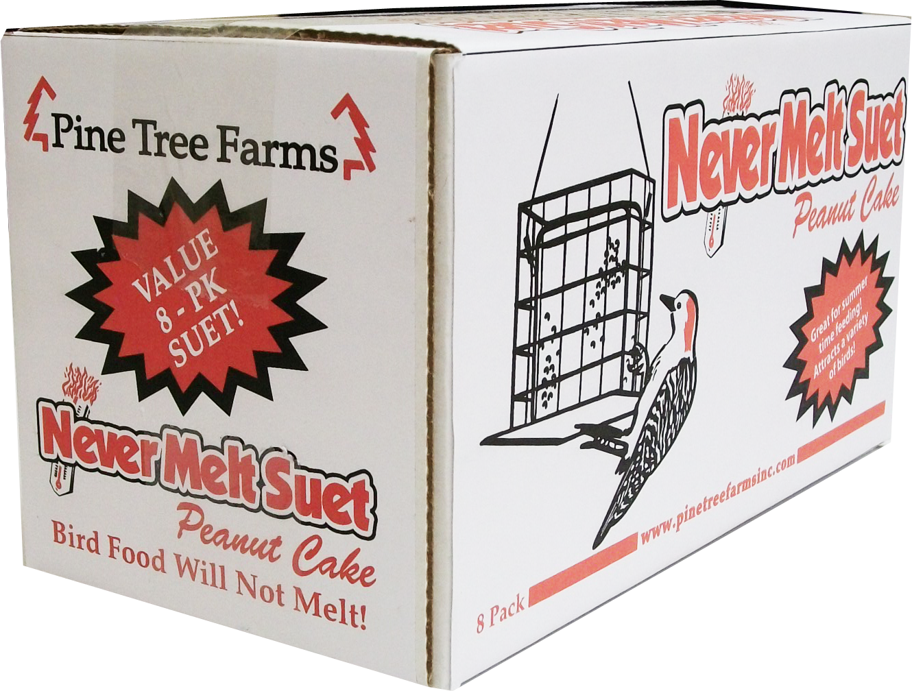 Never Melt Peanut Cake 8 Pack - 43000